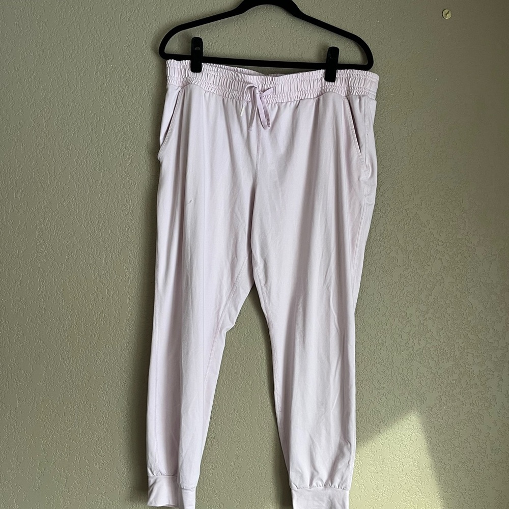 All in Motion Light Lilac Joggers